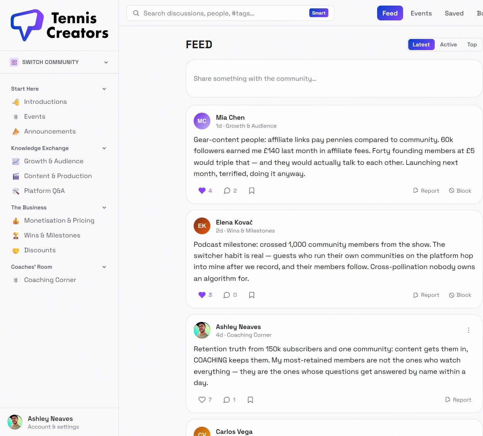 Inside TennisCreators HQ — coaches and creators talking growth, pricing and coaching